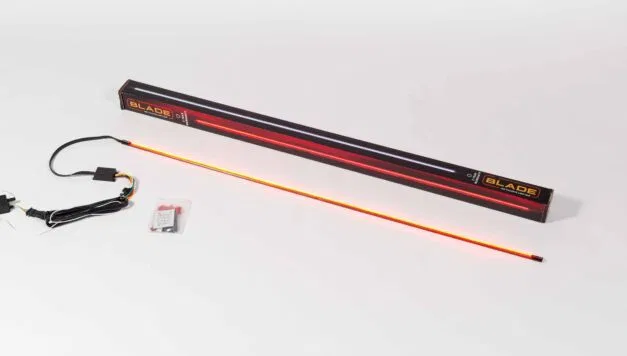 92009-48 – PUTCO Tailgate Light - LED, 48 Inch Flexible Light Bar Amber Turn Signals/ White Reverse/ Red Brake/ Red R...